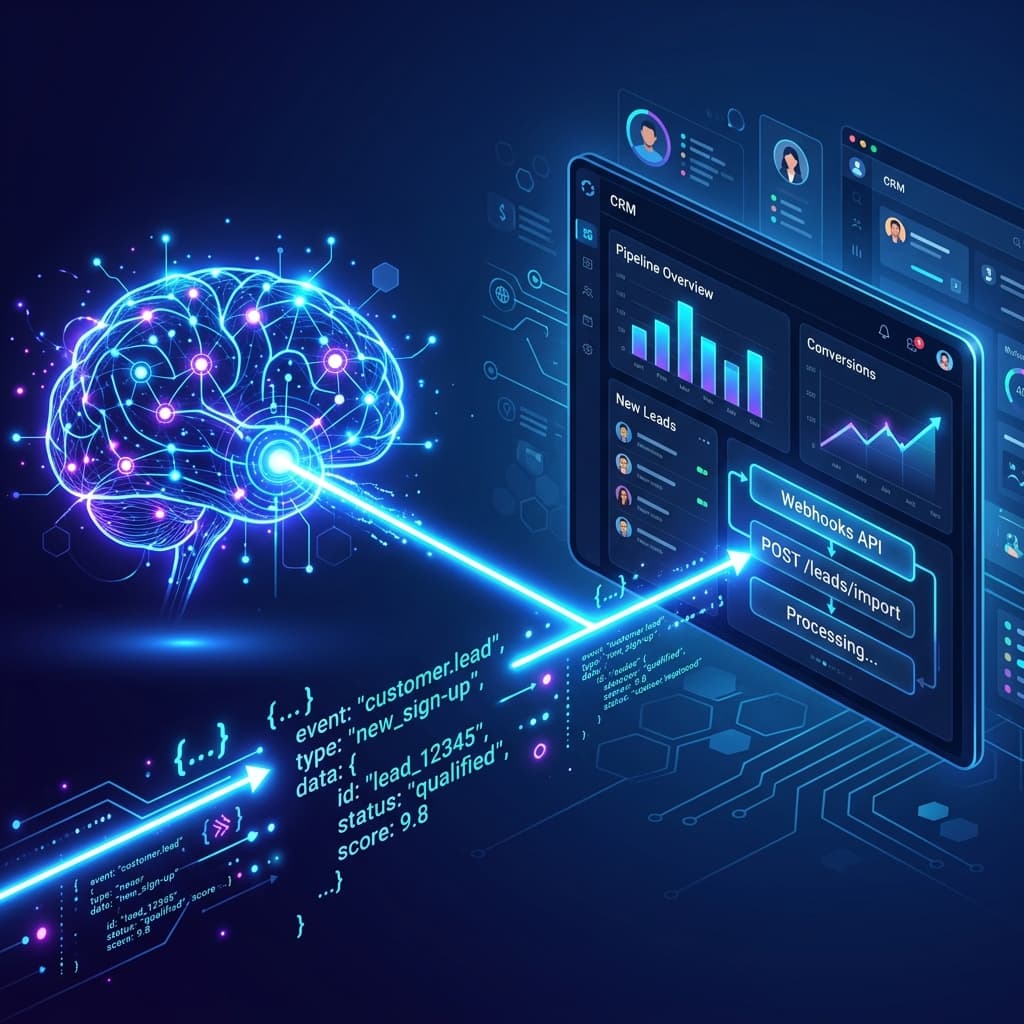 CRM Webhook Concept